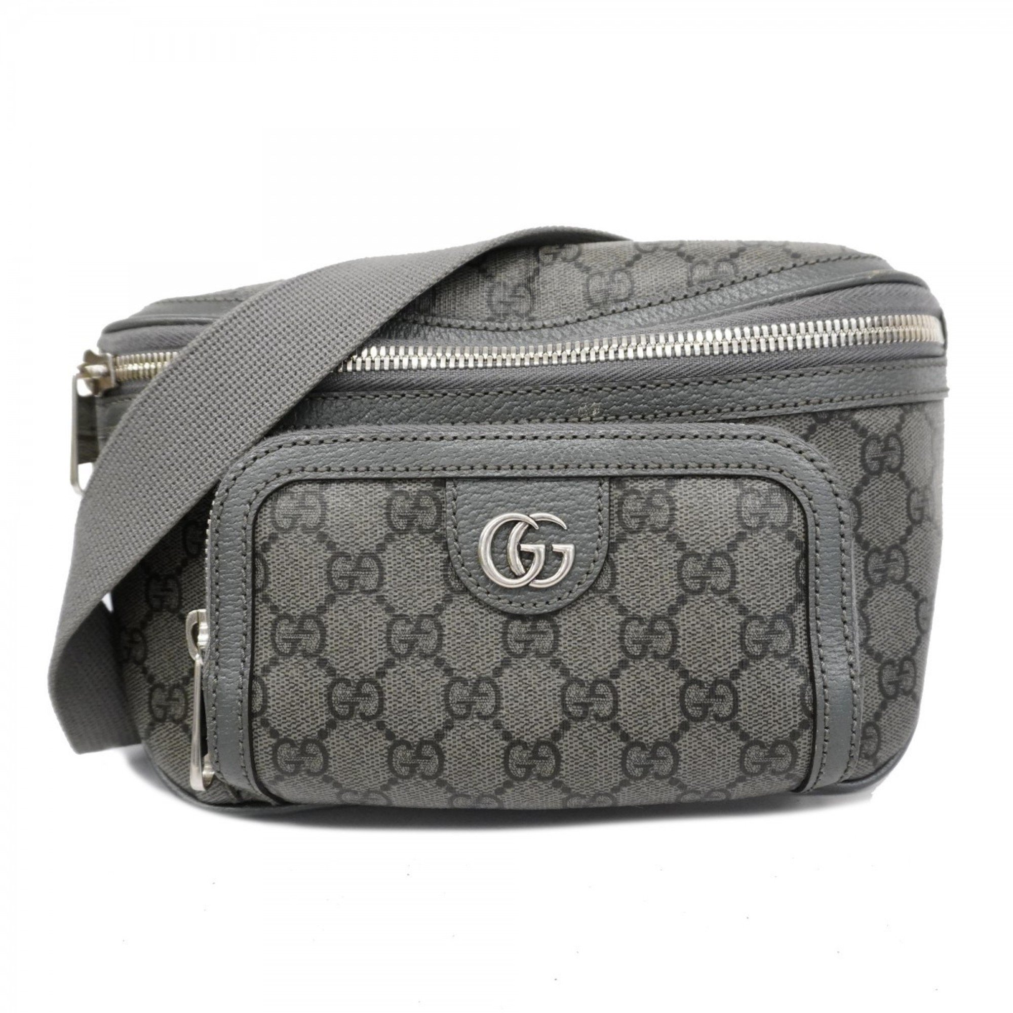 Gucci Waist Bag Ophidia 733868 Grey Men's