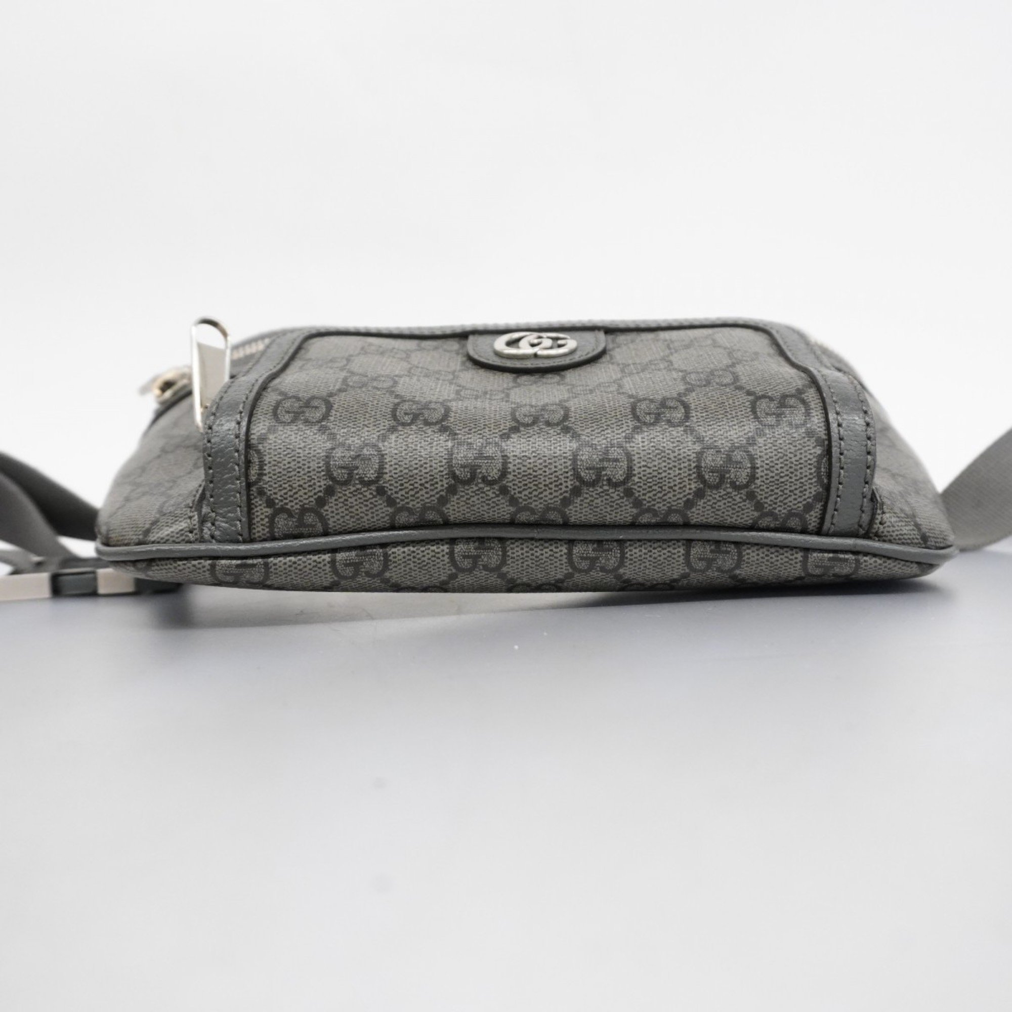 Gucci Waist Bag Ophidia 733868 Grey Men's