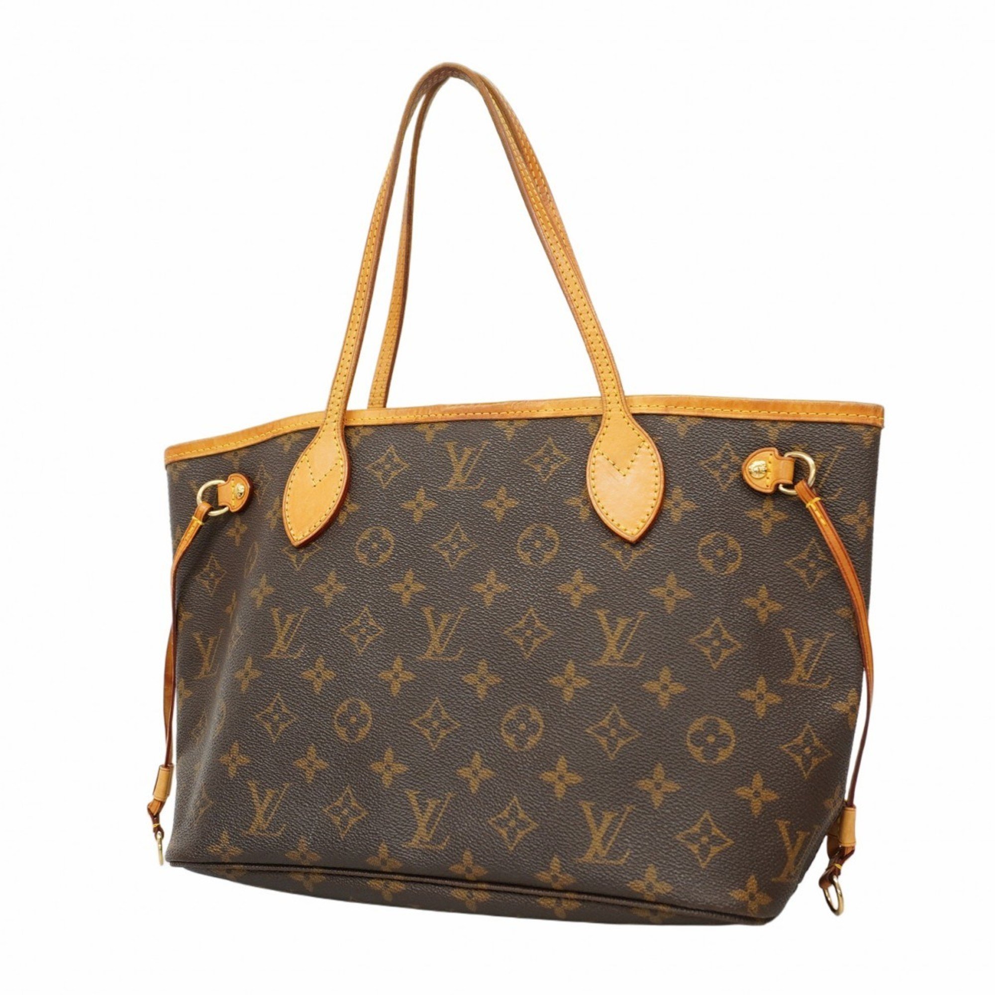 Louis Vuitton Tote Bag Monogram Neverfull PM M40155 Brown Women's