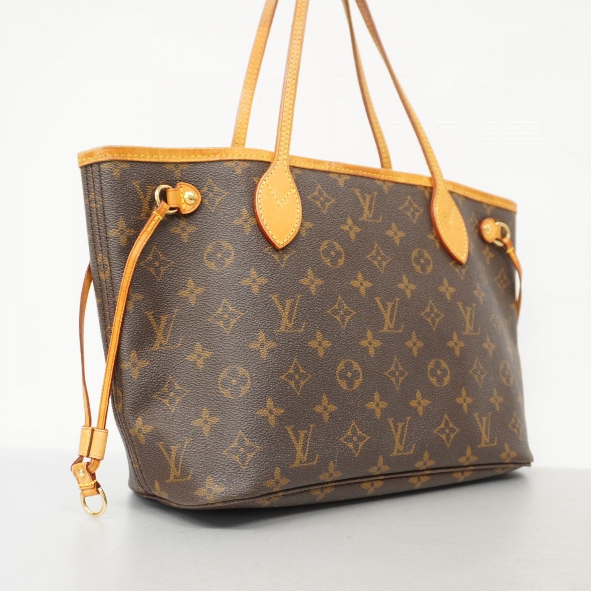 Louis Vuitton Tote Bag Monogram Neverfull PM M40155 Brown Women's