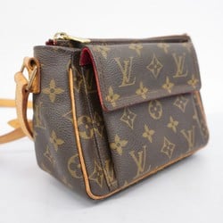 Louis Vuitton Shoulder Bag Monogram Vivacite PM M51165 Brown Ladies