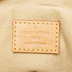 Louis Vuitton Monogram Manhattan PM Handbag M40026 Brown PVC Leather Women's LOUIS VUITTON