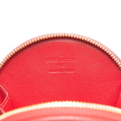 Louis Vuitton Monogram Vernis Porte Monnaie Chapeau Coin Case Purse M91417 Pomme d'Amour Red Patent Leather Women's LOUIS VUITTON