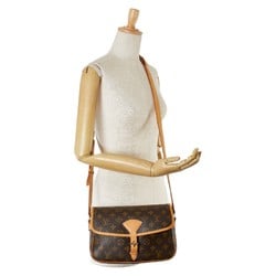 Louis Vuitton Monogram Sologne Shoulder Bag M42250 Brown PVC Leather Women's LOUIS VUITTON