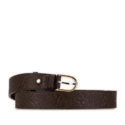 Louis Vuitton Monogram Empreinte Santur 90 Belt 36/90 M9747 Brown Leather Women's LOUIS VUITTON