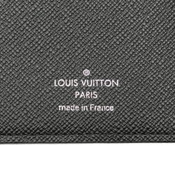 Louis Vuitton Epi Portofois Brazza Long Wallet M60622 Noir Black Leather Women's LOUIS VUITTON