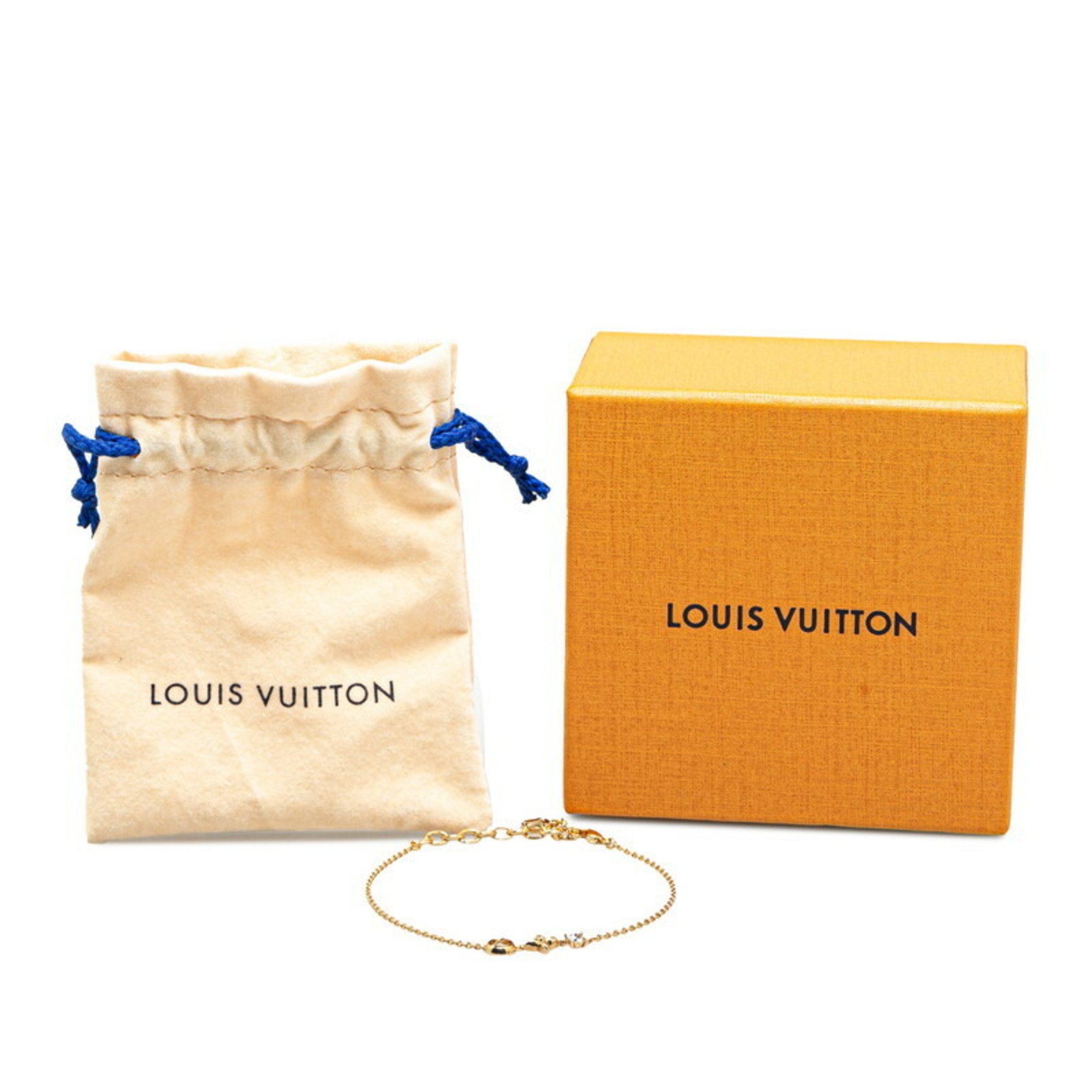 Louis Vuitton Bracelet Petit M00374 Gold Plated Women's LOUIS VUITTON