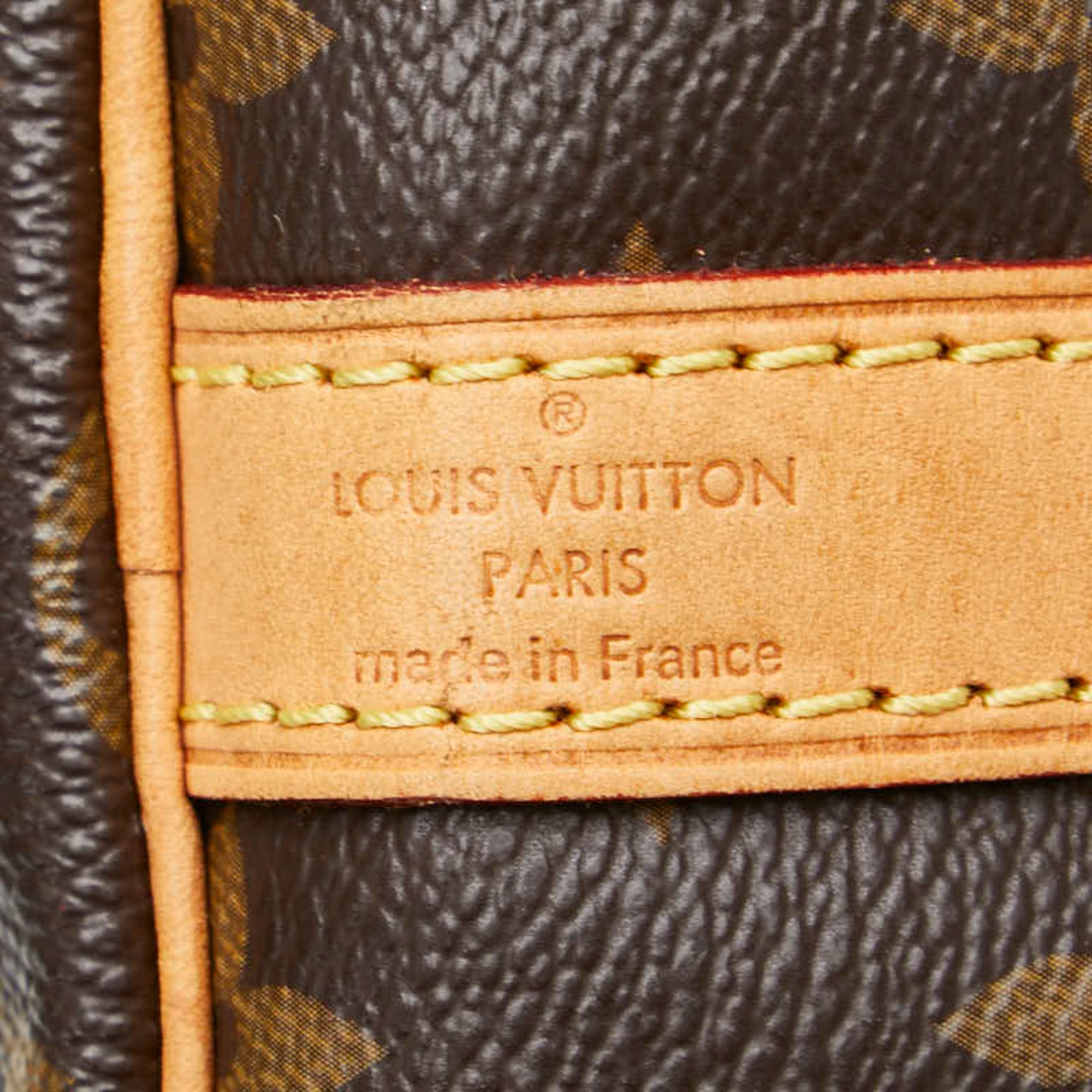 Louis Vuitton Monogram Speedy Bandouliere 30 Handbag Shoulder Bag M41112 Brown PVC Leather Women's LOUIS VUITTON