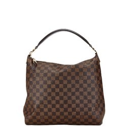 Louis Vuitton Damier Portobello PM Handbag N41184 Brown PVC Leather Women's LOUIS VUITTON