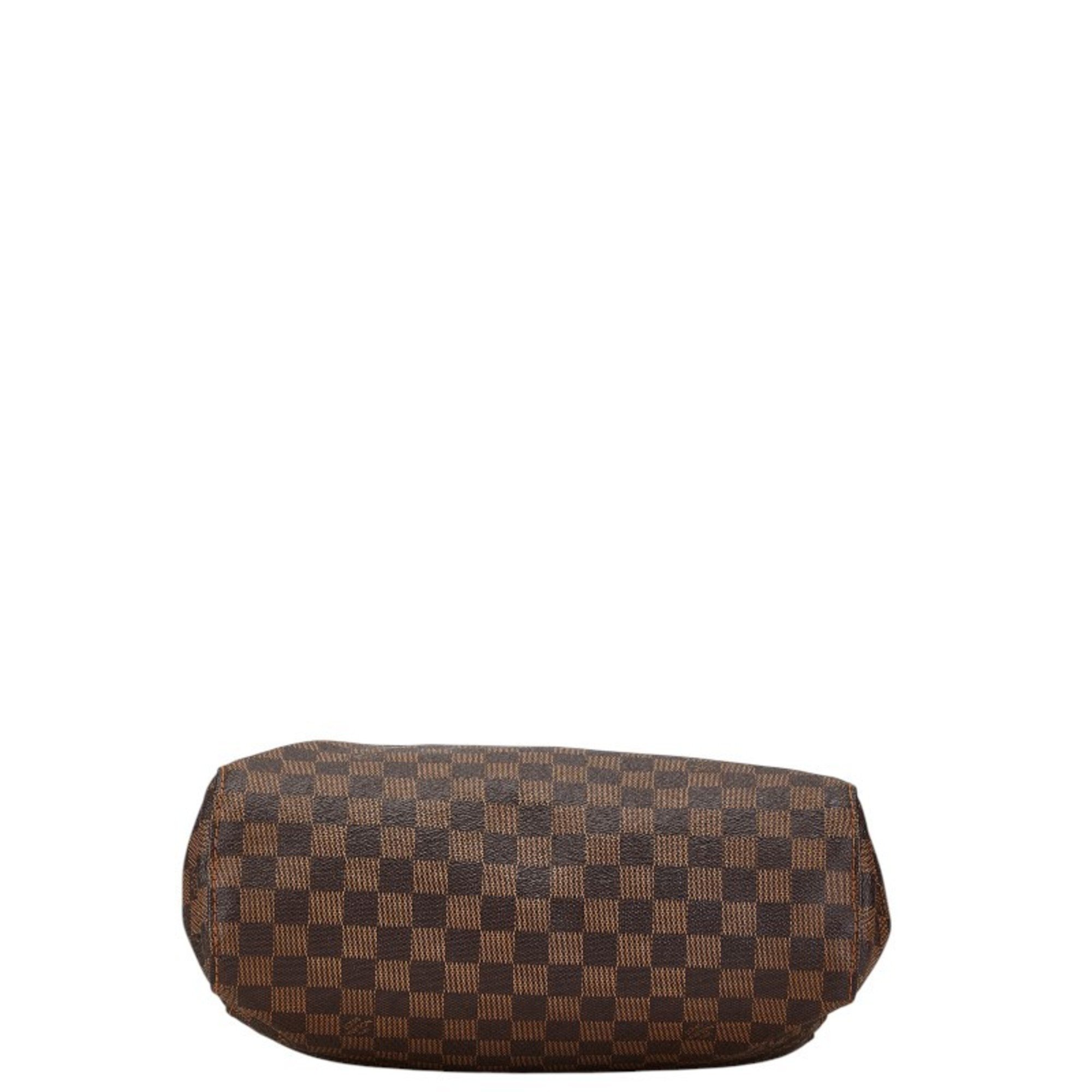 Louis Vuitton Damier Portobello PM Handbag N41184 Brown PVC Leather Women's LOUIS VUITTON