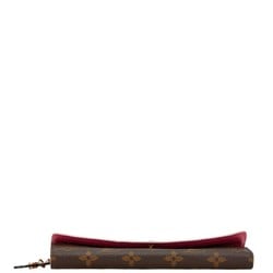 Louis Vuitton Monogram Portefeuille Emily Long Wallet M64202 Brown Rose Ballerine Pink PVC Women's LOUIS VUITTON