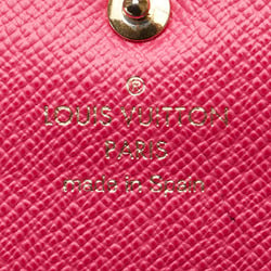 Louis Vuitton Monogram Portefeuille Emily Long Wallet M64202 Brown Rose Ballerine Pink PVC Women's LOUIS VUITTON