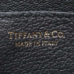 Tiffany Return to Micro Tote Heart Handbag Shoulder Bag Black Leather Women's TIFFANY&Co.