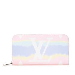 Louis Vuitton Monogram Giant LV Escal Zippy Wallet Round Long M69110 Pastel Pink PVC Leather Women's LOUIS VUITTON