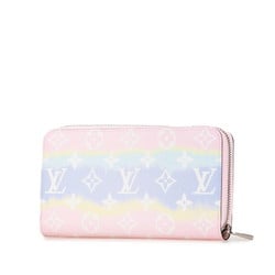 Louis Vuitton Monogram Giant LV Escal Zippy Wallet Round Long M69110 Pastel Pink PVC Leather Women's LOUIS VUITTON