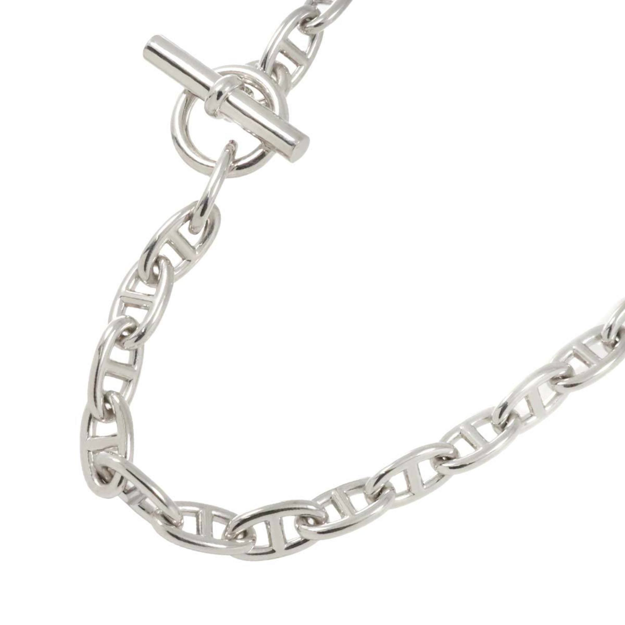 Hermes HERMES Chaine d'Ancre GM Necklace 39cm Silver SV 925 dancre