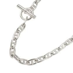 Hermes HERMES Chaine d'Ancre GM Necklace 39cm Silver SV 925 dancre