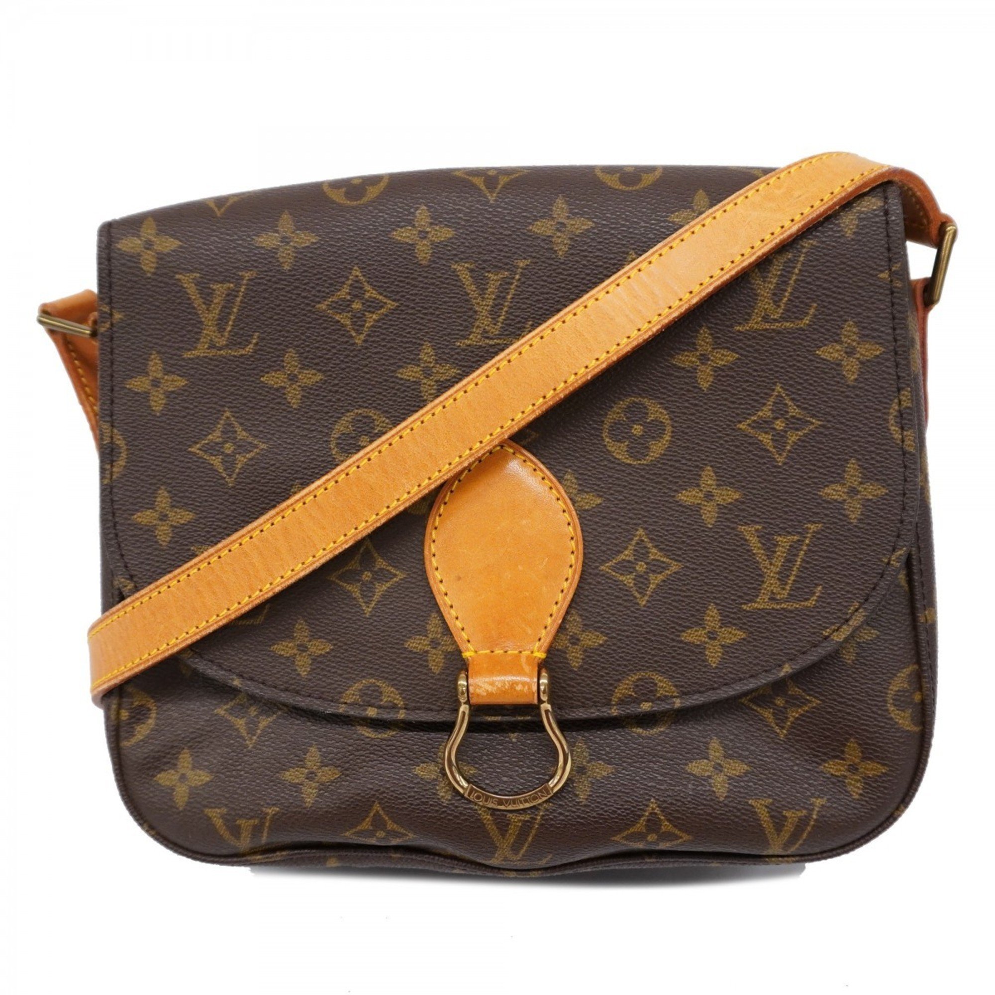 Louis Vuitton Shoulder Bag Monogram Saint-Clair GM M51242 Brown Women's