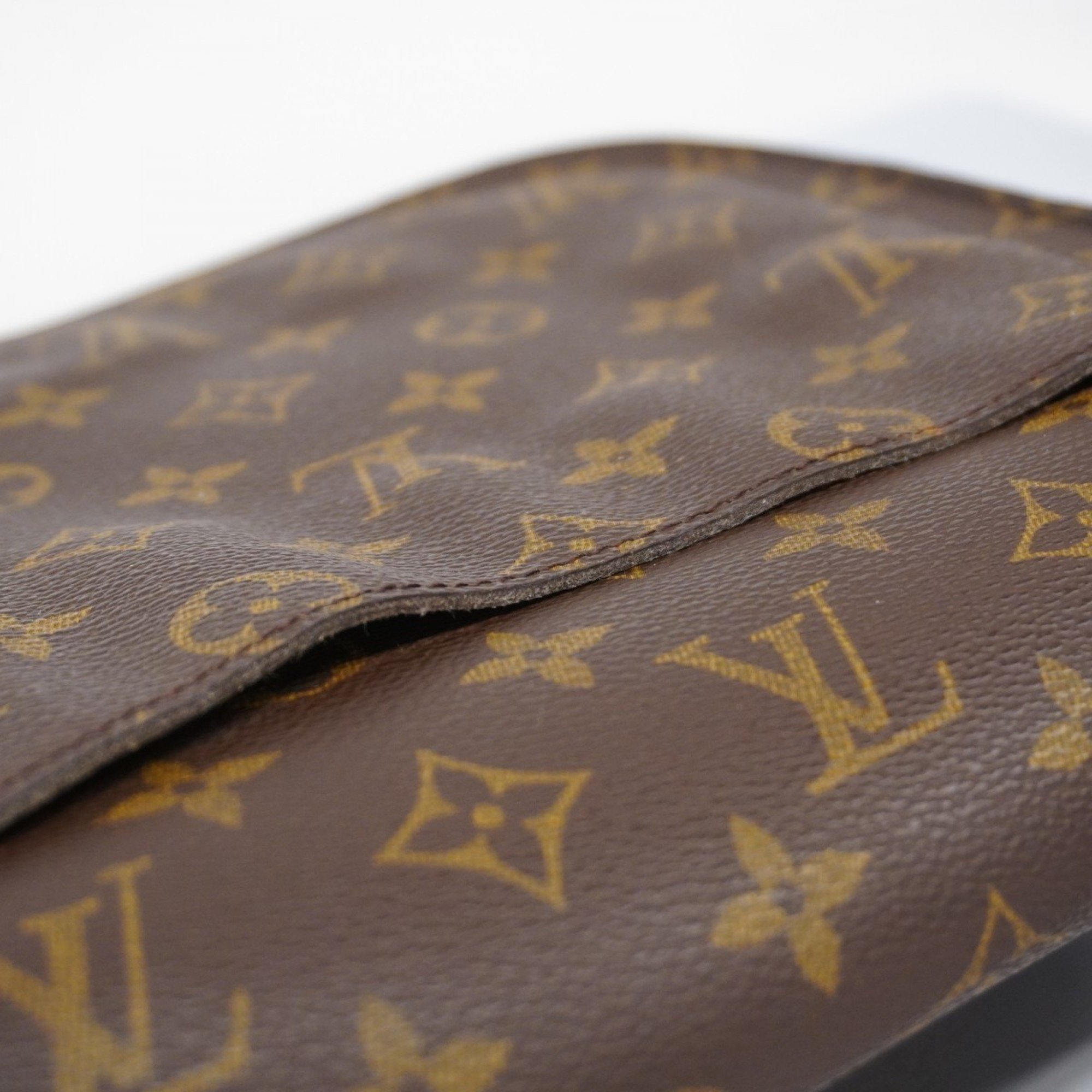 Louis Vuitton Shoulder Bag Monogram Saint-Clair GM M51242 Brown Women's