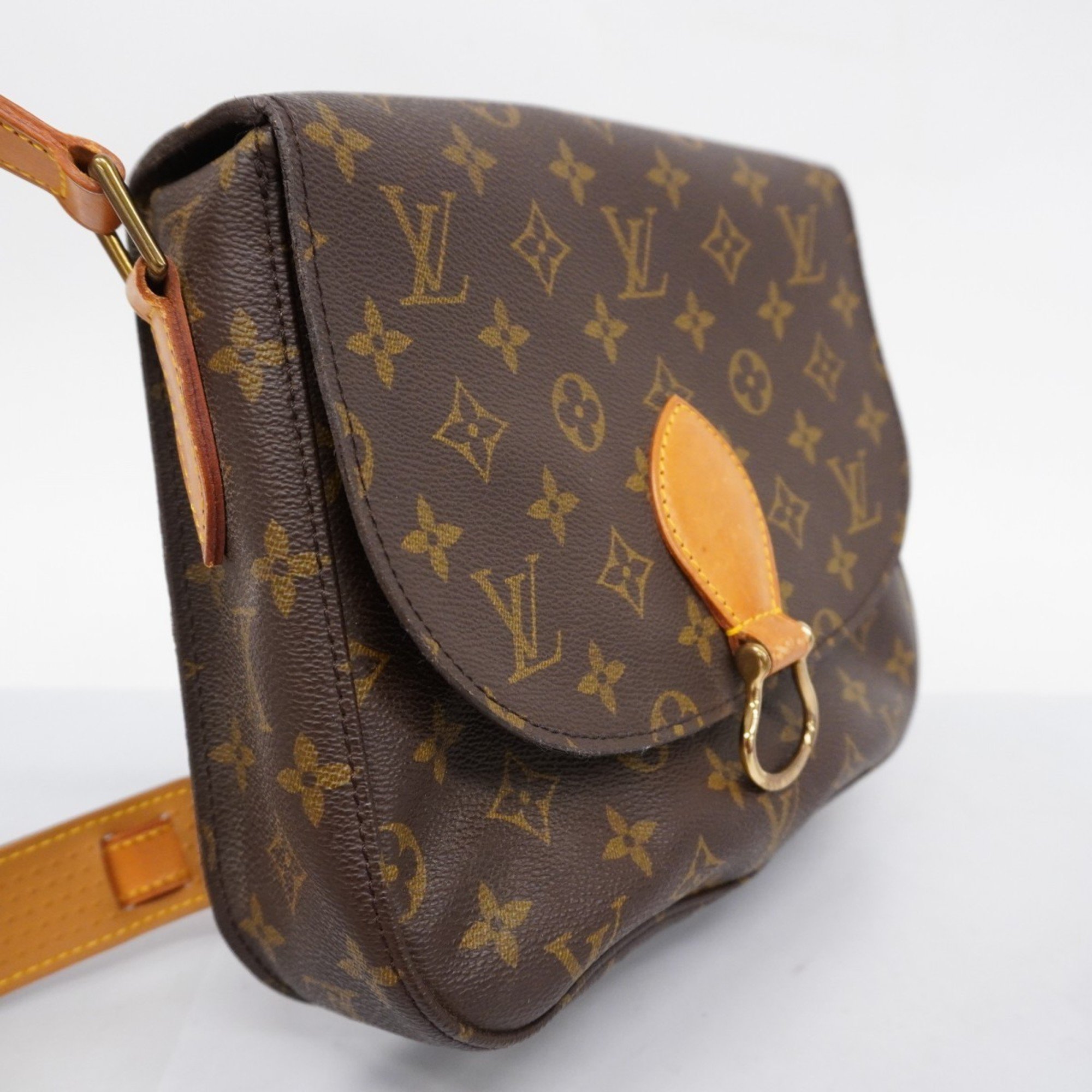 Louis Vuitton Shoulder Bag Monogram Saint-Clair GM M51242 Brown Women's