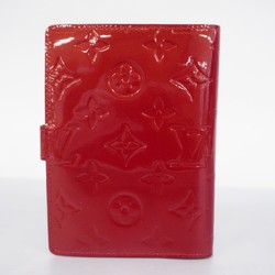 Louis Vuitton Notebook Cover Vernis Agenda PM R21003 Rouge Grenadine Ladies