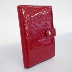 Louis Vuitton Notebook Cover Vernis Agenda PM R21003 Rouge Grenadine Ladies