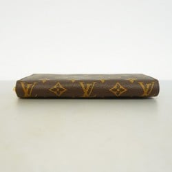 Louis Vuitton Long Wallet Monogram Zippy M60017 Brown Men's Women's