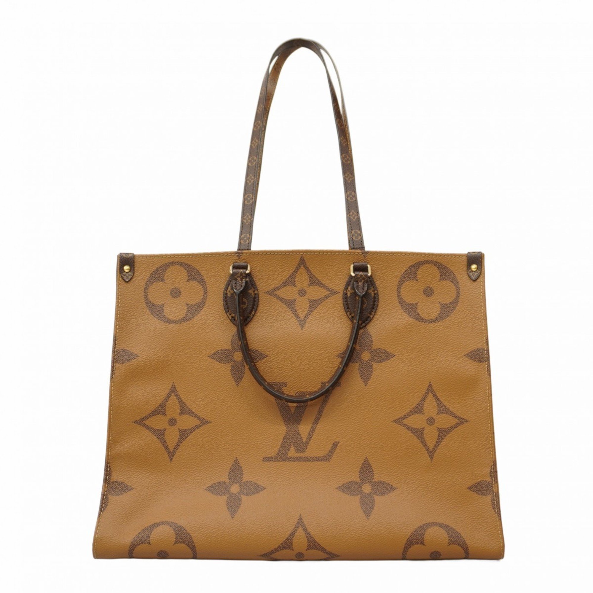 Louis Vuitton Tote Bag Monogram Giant On The Go GM M45320 Brown Women's