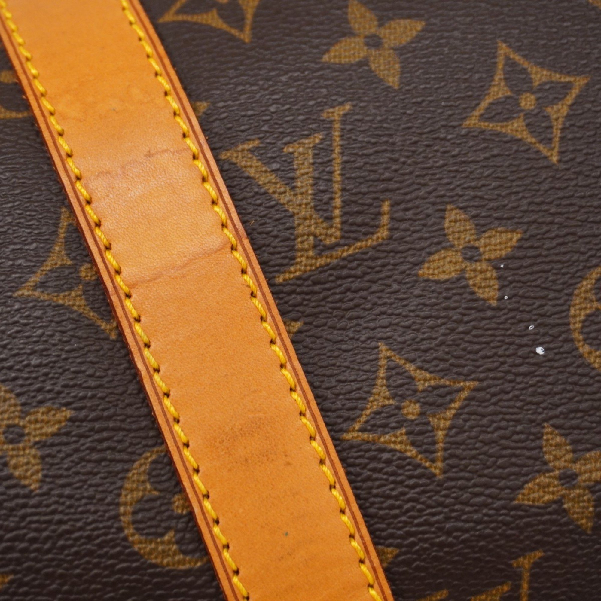 Louis Vuitton Boston Bag Monogram Keepall 50 M41426 Brown Men's Women's