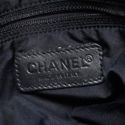 Chanel Tote Bag New Travel Nylon Black Ladies