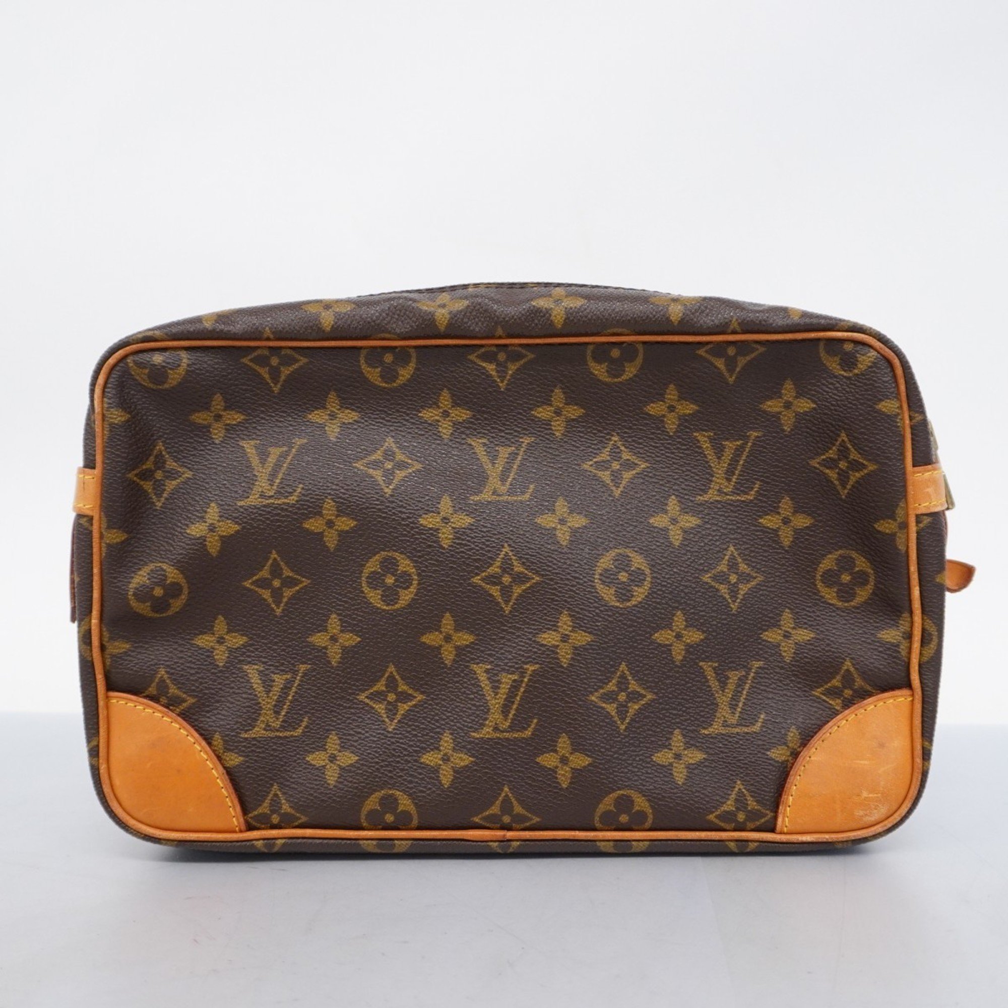 Louis Vuitton Clutch Bag Monogram Compiegne 28 M51845 Brown Men's Women's