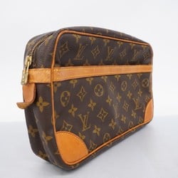 Louis Vuitton Clutch Bag Monogram Compiegne 28 M51845 Brown Men's Women's