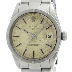 Vintage ROLEX Oyster Perpetual Date 1501 Steel Automatic Mens Watch BF576092