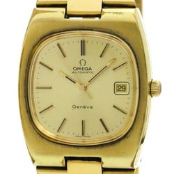 Vintage OMEGA Geneve Cal 1012 Automatic Gold Plated Watch 166.0191 BF578029