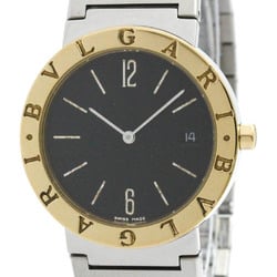 Polished BVLGARI BVLGARI-BVLGARI 18K Gold Steel Quartz Watch BB33SG BF578030