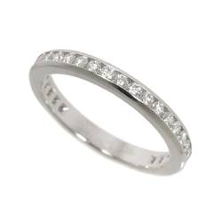 Tiffany & Co. Half Circle Ring Diamond Pt Platinum