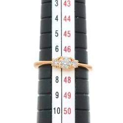 Tiffany & Co. By the Yard Ring Diamond 0.15ct 0.07ct K18 PG Pink Gold 750