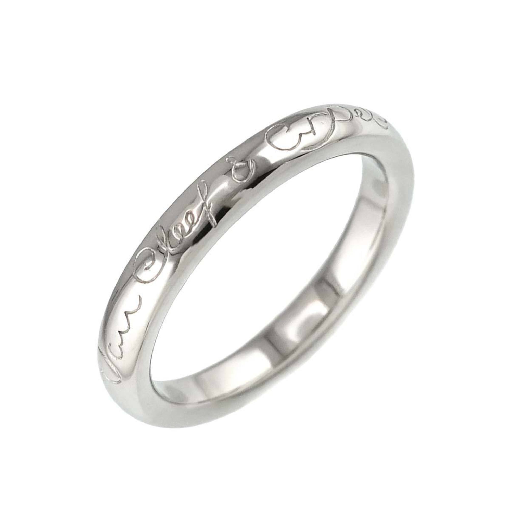 Van Cleef & Arpels Infinie Senior Tulle Ring Pt Platinum