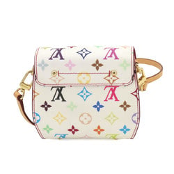 Louis Vuitton LOUIS VUITTON Monogram Multicolor Heart Breaker Shoulder Bag Bron M40660 White