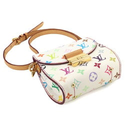 Louis Vuitton LOUIS VUITTON Monogram Multicolor Heart Breaker Shoulder Bag Bron M40660 White