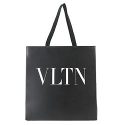 VALENTINO GARAVANI VLTN Leather Black Tote Bag