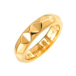 Tiffany & Co. True Band Ring, Width 3.9mm, K18 YG Yellow Gold 750, Ring