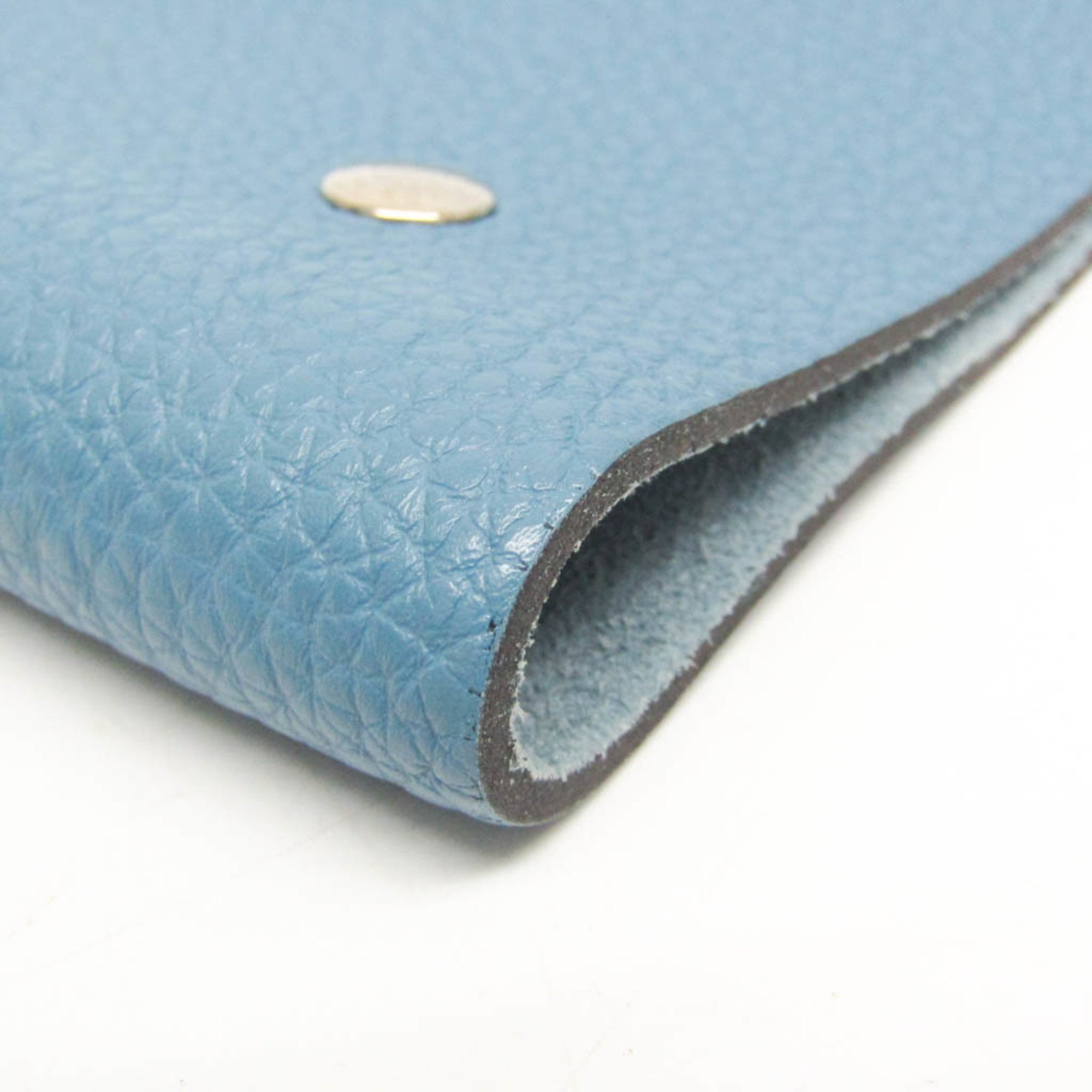 Hermes Ulysse A6 Planner Cover Blue Jean Mini