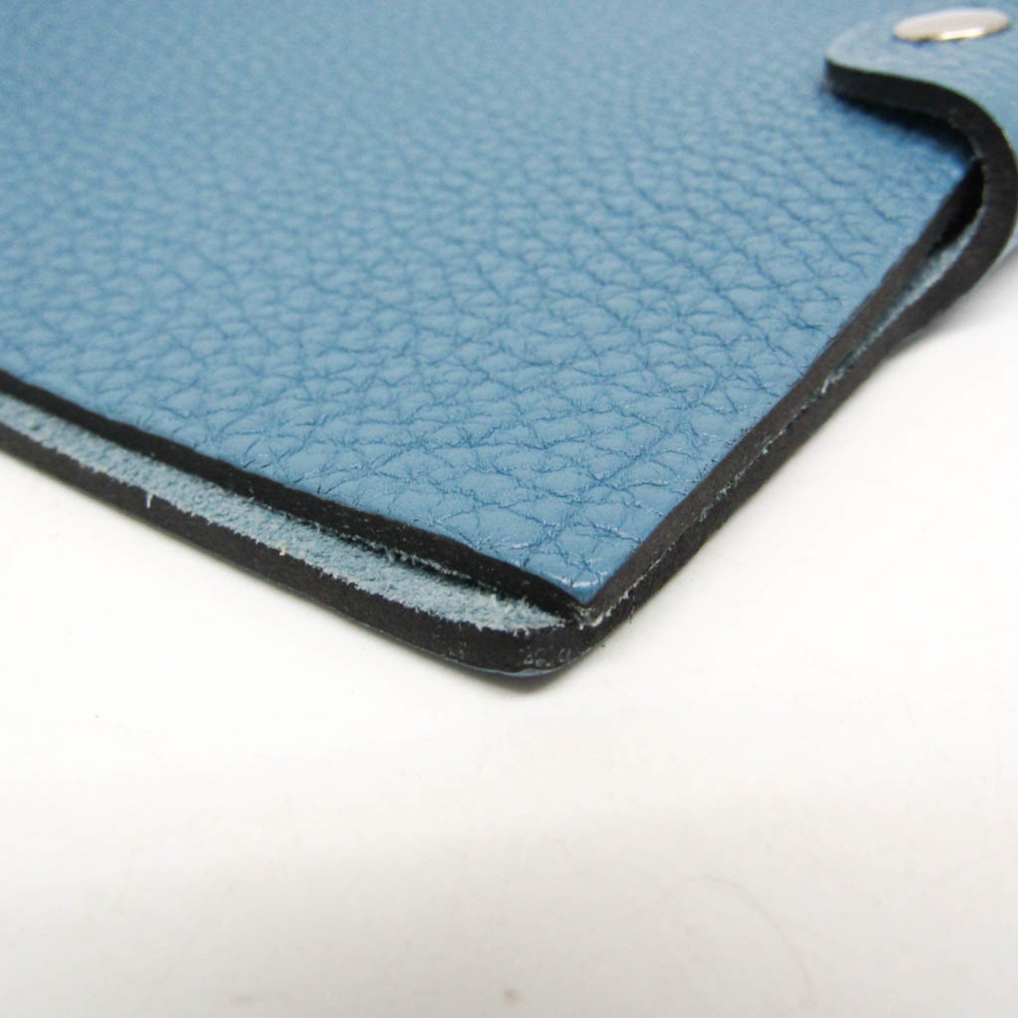 Hermes Ulysse A6 Planner Cover Blue Jean Mini