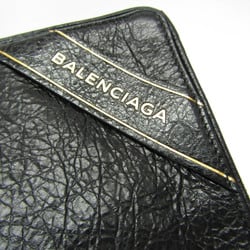 Balenciaga 466685 Men,Women Leather Clutch Bag Black