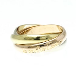 Cartier Trinity Pink Gold (18K),White Gold (18K),Yellow Gold (18K) Fashion No Stone Band Ring Gold