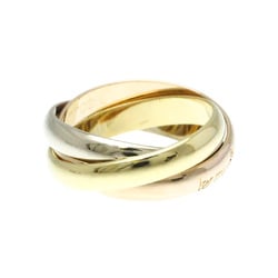 Cartier Trinity Pink Gold (18K),White Gold (18K),Yellow Gold (18K) Fashion No Stone Band Ring Gold