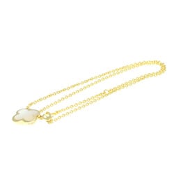 Van Cleef & Arpels Pure Alhambra Necklace Yellow Gold (18K) Shell Men,Women Fashion Pendant Necklace (Gold)