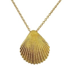 Tiffany Necklace 18K Gold Women's TIFFANY&Co. Shell