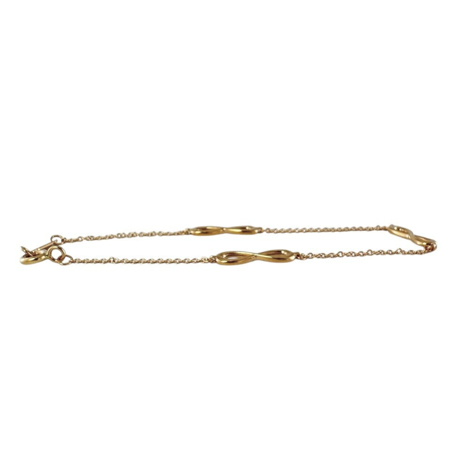 Tiffany Infinity Bracelet 18K Gold Women's TIFFANY&Co.